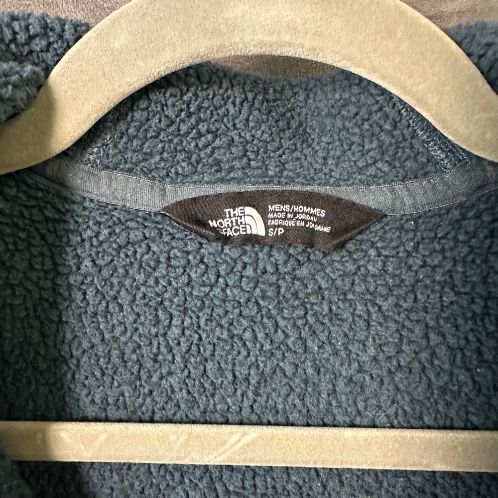The North Face Men’s Gordon Lyons Full Zip Fleece Hoodie Blue S - Picture 10 of 11